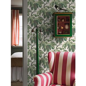 ورق جدران منقوش نيو هيرتيج - أخضر فاتح