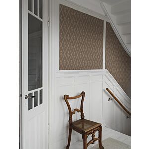 ورق جدران سويدش غرايس - بني غامق