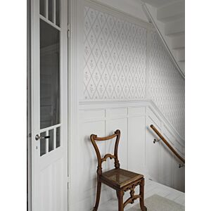 ورق جدران سويدش غرايس - أبيض