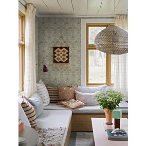 ورق جدران فولك - اخضر