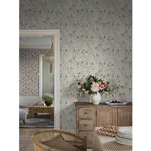 ورق جدران اوسترليني - وردي