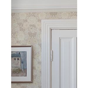 ورق جدران شريط نقش هندسي - بيج