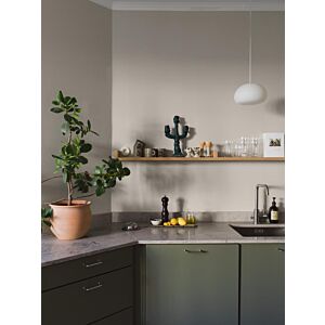 ورق جدران سامانثا بجمنت - ابيض