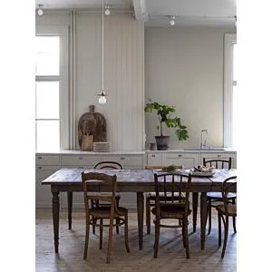 ورق جدران مقلم ويزل - رمادي