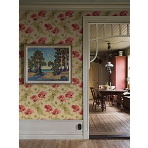 ورق جدران - احمر