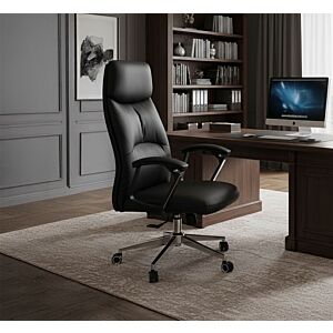 كرسي مكتبي دوار ماوكي - اسود