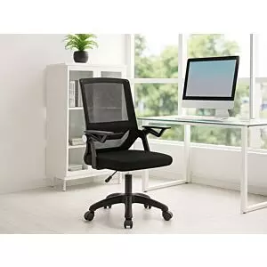 كرسي مكتب بلفا - اسود