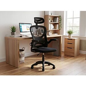 كرسي مكتب بريز - اسود