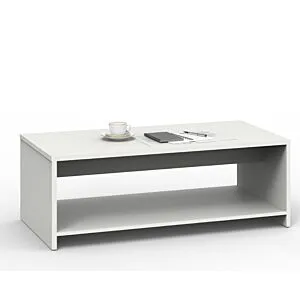 طاولة قهوة مكتبية الارا - أبيض
