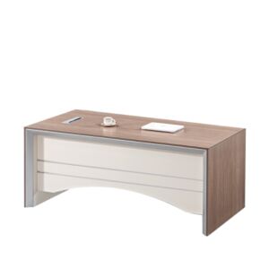 مكتب رودار - 160 سم - بني وكريمي