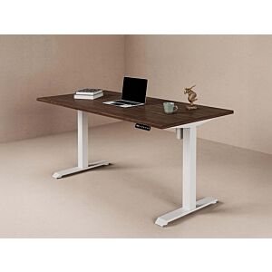 طاولة مكتب لوف 160 سم - بني وابيض