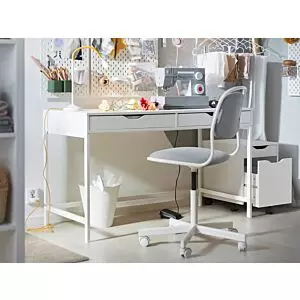 طاولة مكتب لارينا - ابيض