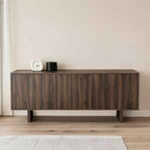 طاولة بوفيه بلس - 4 أبواب - بني