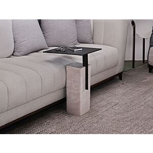 طاولة خدمة نوتنغام - بيج واسود