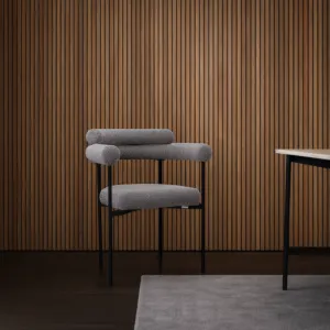 كرسي مفرد سوفيا - رمادي