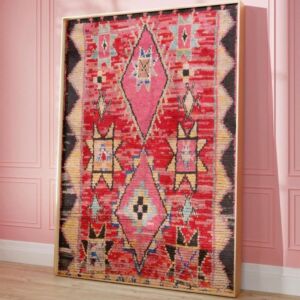 لوحة جدارية بتصميم سجادة مينوسيا