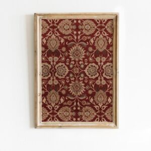 لوحة جدارية تصميم سجادة شاولاي