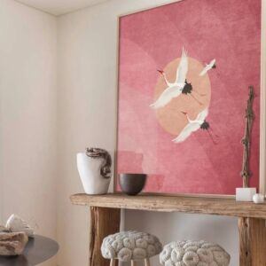 لوحة جدارية طيور رامونا