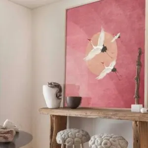 لوحة جدارية رامونا - 100x200 سم - كلاسيك شامبين عريض