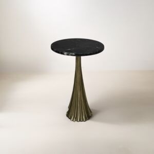 طاولة جانبية مالكوم سطح رخامي أسود