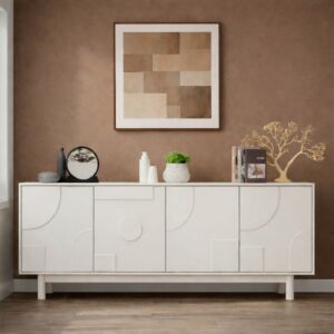 Mirasa Console - Creamy