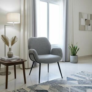 كرسي مفرد ميرال - رمادي