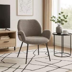 كرسي مفرد ميرال - قهوة