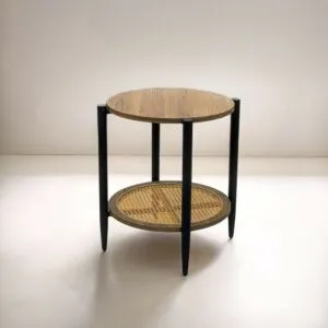 طاولة جانبية مورو - بني واسود