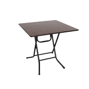 طاولة طعام قابلة للطي ماك - بني واسود