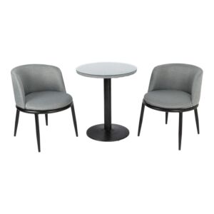 طقم جلسة خارجية البرت - رمادي داكن