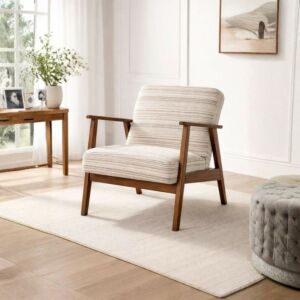 كرسي مفرد راكو - بيج