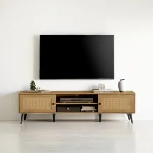 طاولة تلفاز فوريين 160 سم - بيج