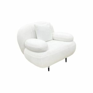 كرسي مفرد رويا - ابيض