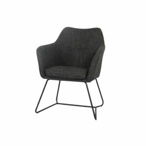 كرسي مفرد اليدا - اسود