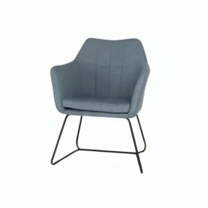 كرسي مفرد اليدا - ازرق