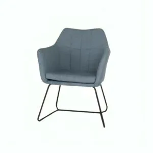 كرسي مفرد اليدا - ازرق