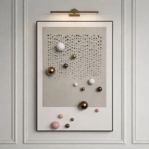 لوحة وديكور جداري ثلاثي الأبعاد ازاد - متعدد الالوان