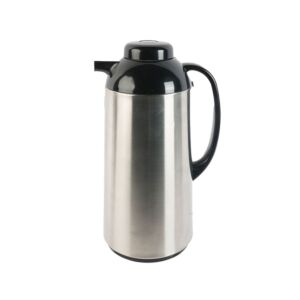 ترمس ابوفيل مفرد ياباني زوجيروشي - فضي وأسود - 1300 مل