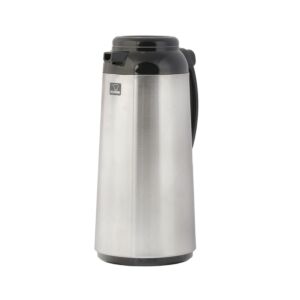 ترمس ابوفيل زوجبروشي ياباني - فضي وأسود - 1900 مل