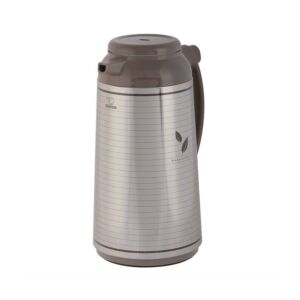 ترمس ياباني ابو فيل مخطط1 لتر - بني وفضي