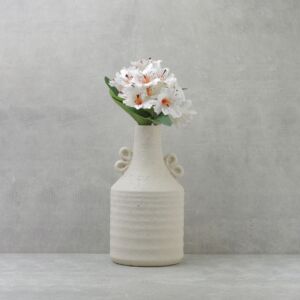 زهرة الليليوم صناعية - كريمي - 12 قطعة