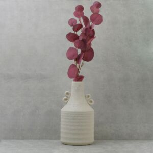 غصن كليبتوس صناعي - احمر - 12 قطعة