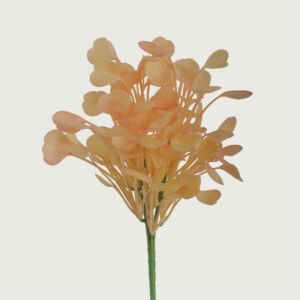 ورد صناعي شتلة ستور - برتقالي - 12 قطعة