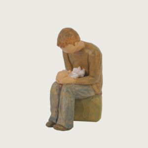 تحفة شكل الأب وطفله