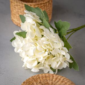 باقة ورد صناعي ميراي - سكري واخضر - 12 قطعة