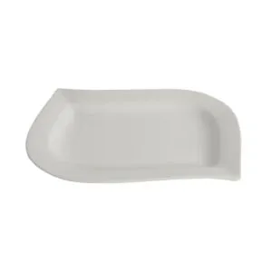 طبق تقديم بورسلان روتانا - ابيض