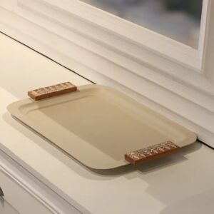 صينية تقديم كريمي