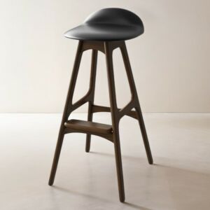 كرسي مرتفع كلارا - اسود وبني