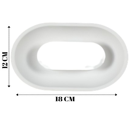

إضاءة جدارية إبليك ليد داخلي أوفار, أبيض