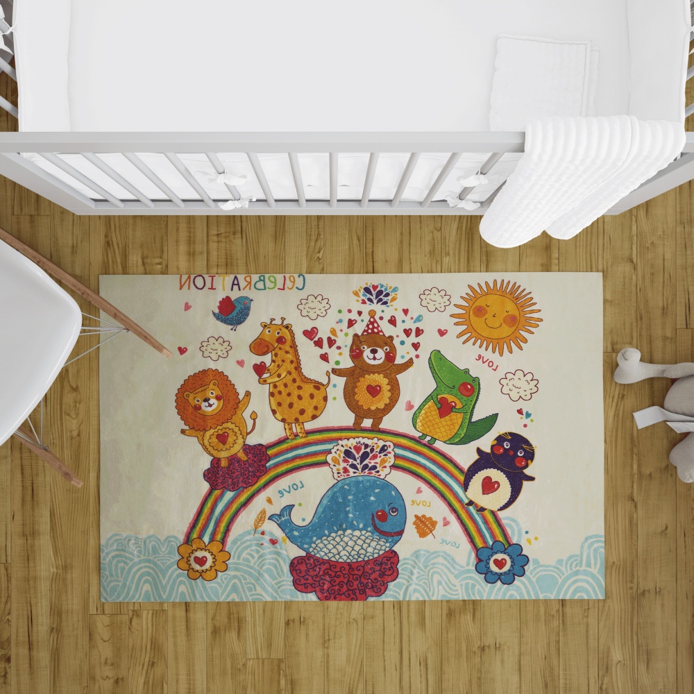 سجادة اطفال ميرال كومي 160X230 سم - متعدد الألوان
